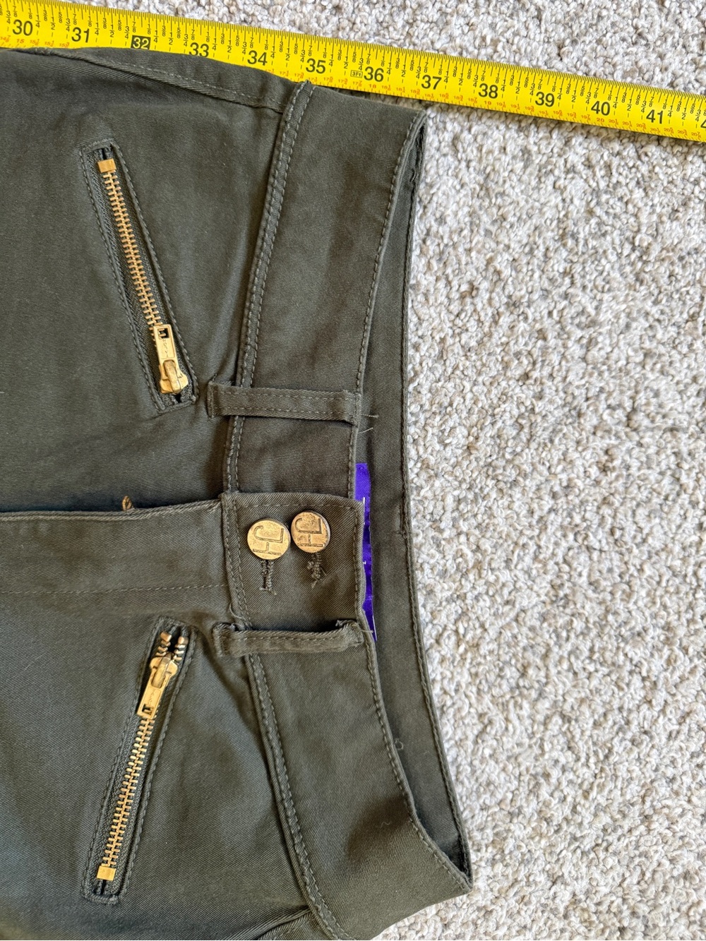 JH x New York & Company Soho Jean-like high waisted ankle leggings